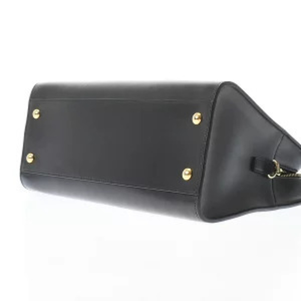 Saint Laurent Cabas Black Grained Calf Leather Bag - Picture 4 of 9
